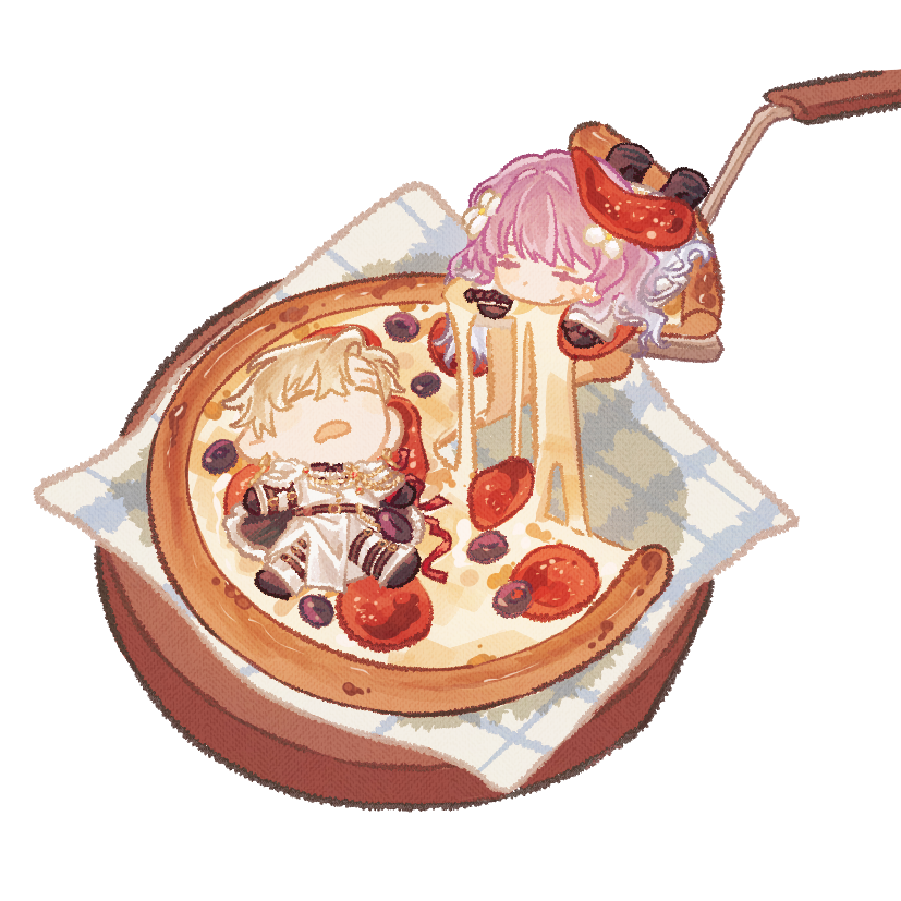 토핑으로 사람을 올려달라고요?